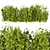 Leafy Collection: Volume 309 Bush 3D model small image 2