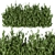 Leafy Collection: Volume 309 Bush 3D model small image 6