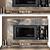 Minimalist TV Shelf - Modern Living Room Décor 3D model small image 1