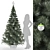 Christmas 3D Tree Decoration: VRay-Optimized, High-Quality 3D model small image 1
