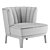 Grilli Kipling Armchair: Contemporary Comfort in a Stylish Package 3D model small image 5
