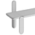 Cimento LIDO | Minimalistic Park Bench 3D model small image 6