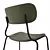 Versatile Kiyumi Fabric Chair: Comfort & Style 3D model small image 2