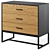 Modern Pombal Chest of Drawers 3D model small image 1