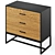 Modern Pombal Chest of Drawers 3D model small image 3