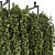 Elegant Hanging Greenery in Metal Box 3D model small image 4