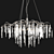 Elegant Willow Chandelier 3D model small image 2