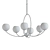 Forte Lighting 6-Light Chandelier 3D model small image 2