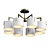 Modern Millimeter Chandelier "Sayrus 3D model small image 1