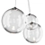 Lodes Random Glass Pendant 3D model small image 4