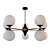 Elegant Mimosa Chandelier: A3649PL 3D model small image 1
