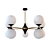 Elegant Mimosa Chandelier: A3649PL 3D model small image 5