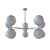 Elegant Mimosa Chandelier: A3649PL 3D model small image 7