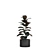 Burgundy Rubber Tree: Tropical Flair 3D model small image 5