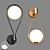 Orb Drop Sconce: Elegant Lighting Solution 3D model small image 1