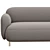 Pedrali BUDDY 218: Stylish 2-Seater Fabric Sofa 3D model small image 2