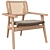 Elegant Inger Wicker Armchair: Perfect for Any Space 3D model small image 1