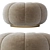 Sofia Velvet Footstool: Luxurious and Elegant 3D model small image 4