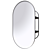 Sleek Storage Mirror: Lindbyn 3D model small image 2