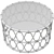 Modern Wicker Coffee Table: Lotta 3D model small image 3