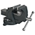 Locksmith Clamp Vise 3D model small image 2