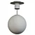 Nordic Globe Pendant Light 3D model small image 2