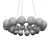 Elegant Vistosi Pendant Light 3D model small image 2