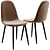 Modern Breeze Chair & Tina Table Set 3D model small image 4