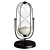 Elegant Ascan Oval Sand Timer 3D model small image 1