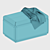 Elegant WINDSOR Bench 3D model small image 3