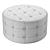 Velvet Pouffe Footstool  Tampa 3D model small image 7