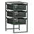 Compact & Versatile IKEA Drawer Unit 3D model small image 1