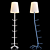 Mantra CENTIPEDE Table Lamp: Color-changing, 4 options 3D model small image 4