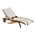 Caldo Sunlounger: Relax in Style 3D model small image 1