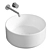 40cm Round Washbasin Bowl from Olympia Ceramica 3D model small image 1