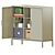 Beige TULLSTORP Cabinet: Functional, Stylish, Scandinavian 3D model small image 1