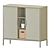 Beige TULLSTORP Cabinet: Functional, Stylish, Scandinavian 3D model small image 2