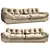 Elegant Milano Sofa Delivers Unmatched Comfort 3D model small image 1