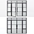 Modern Aluminum Door 14 3D model small image 3