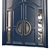 Tempera Classic Door: Elegant and Timeless 3D model small image 3