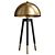 Elegant Gold Tripod Lamp - Eichholtz Coyote 3D model small image 1