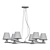 Elegant Aspen Chandelier 3D model small image 2