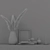 Elegant Decor Collection - 3dsmax & OBJ 3D model small image 4