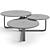 Fendi Casa Columbus Coffee Tables Set 3D model small image 3