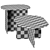 Trimbelle Marble Table Set 3D model small image 6