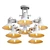 Modern Downtown Ceiling Chandelier 3D model small image 1