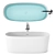 Disenia Bath Loop: Modern 1500mm Freestanding Tub 3D model small image 1