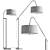 Leds-c4 La Creu Modern Floor Lamp 3D model small image 3