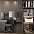 Stylish Desk Set: Vray & Corona 3D model small image 4
