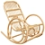 Cozy Wicker Baby Rocker 3D model small image 1